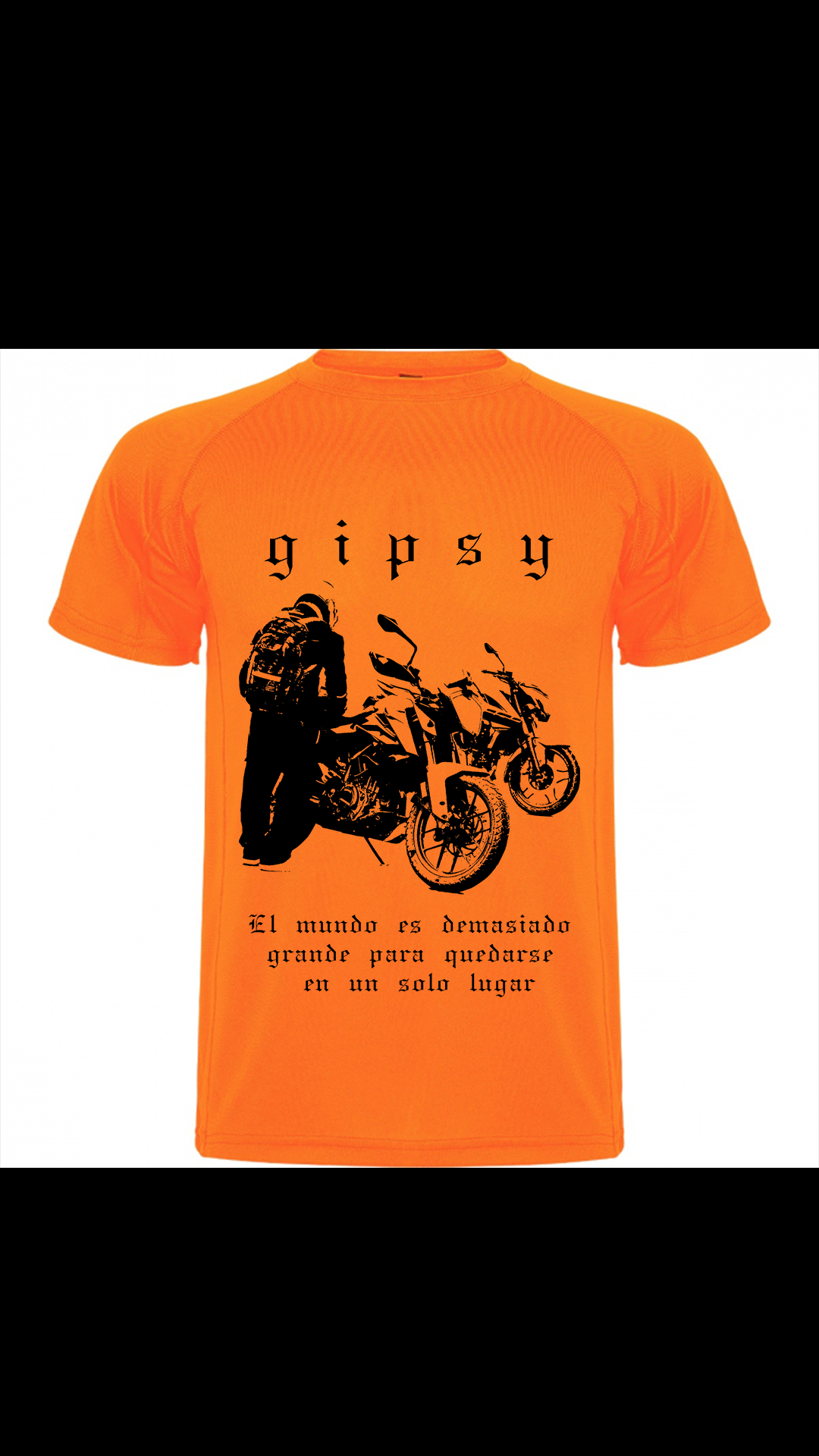 Polera gipsy deportiva rosa manga corta 100% poliéster piqué
